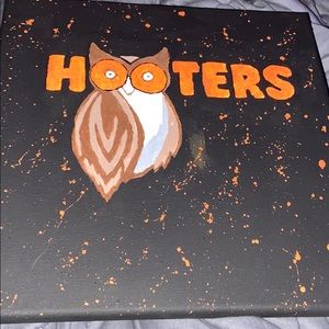 Custom Hooters Painting